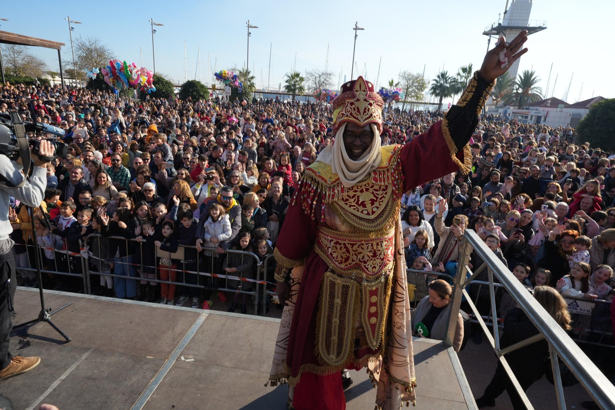 Las mejores imágenes de la llegada de los Reyes Magos a Castellón