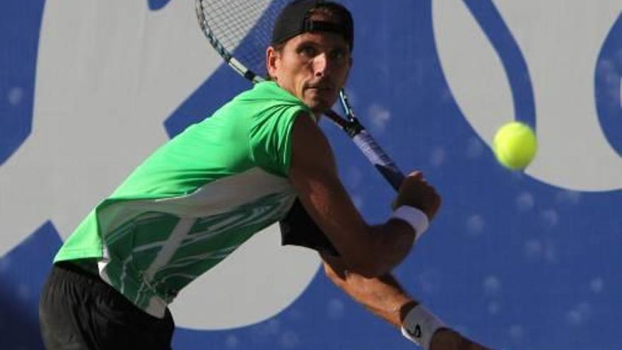 El alicantino Rubén Ramírez durante un partido en Santo Domingo.