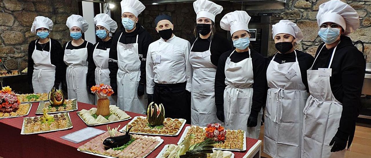 Aprendices de cocineros.