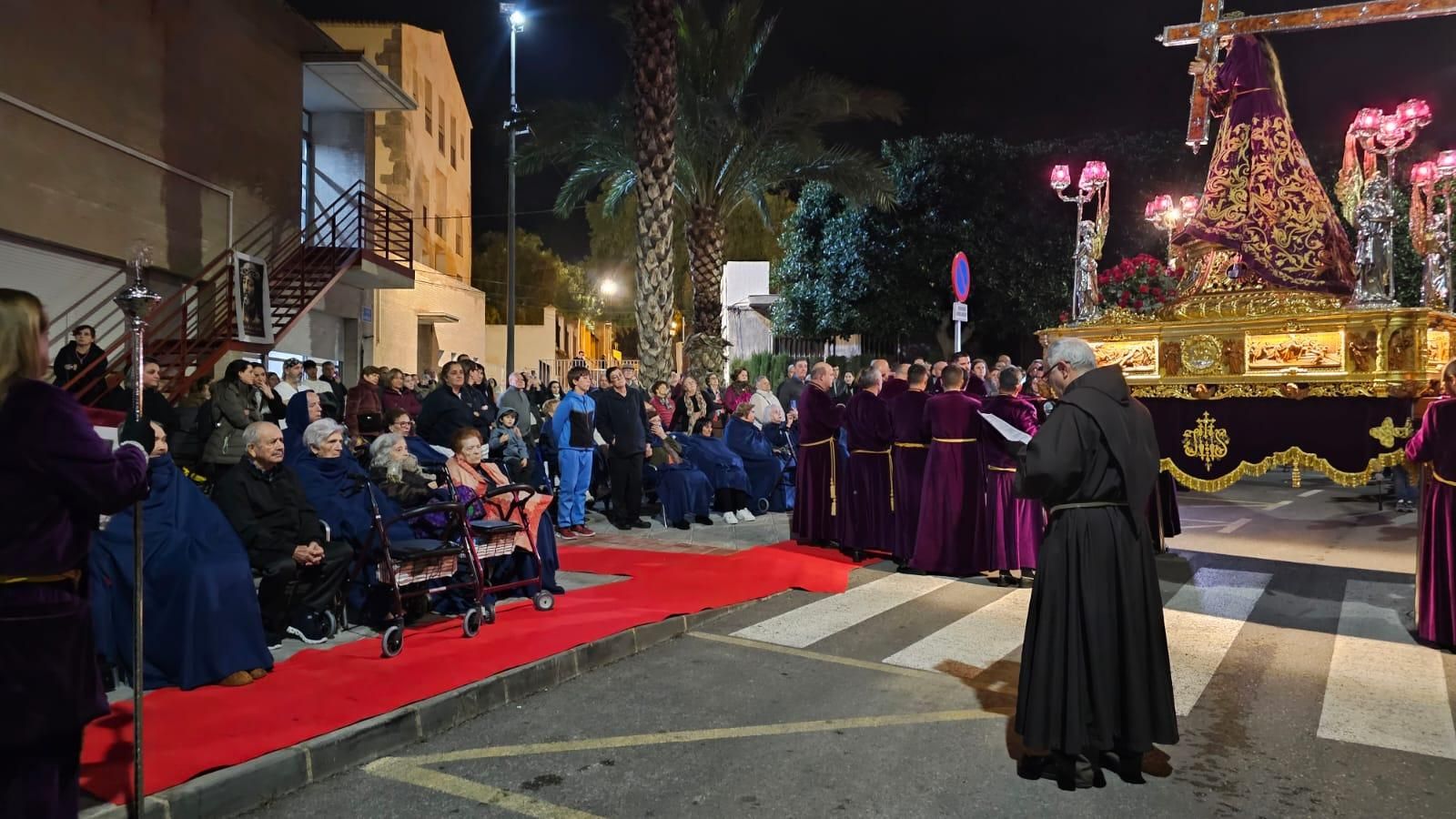 El patrón de Orihuela desafía a la lluvia