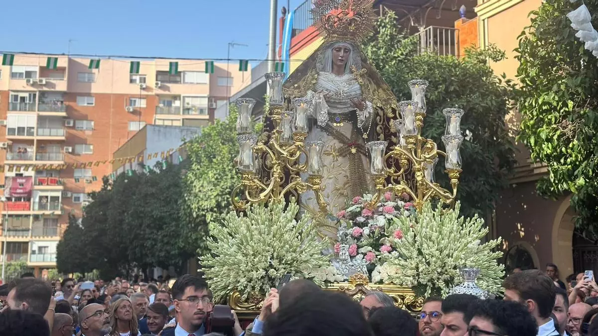 Calor y devoción en el inicio de la misión de la Virgen del Cerro a Los Pajaritos: "Ella nunca nos ha dejado"