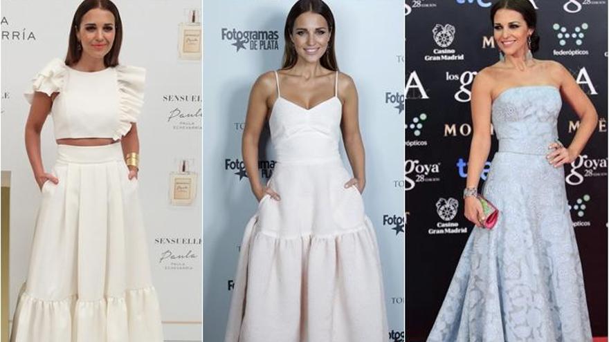 Los vestidos blancos de verano preferidos de Paula Echevarría