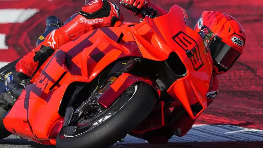 Márquez: “Todo al rojo es lo que queda”