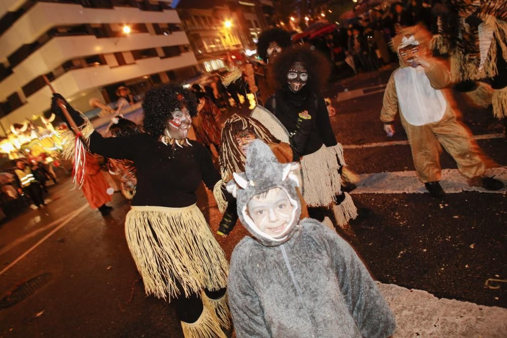 Desfile del martes de Carnaval en el Antroxu de Avilés