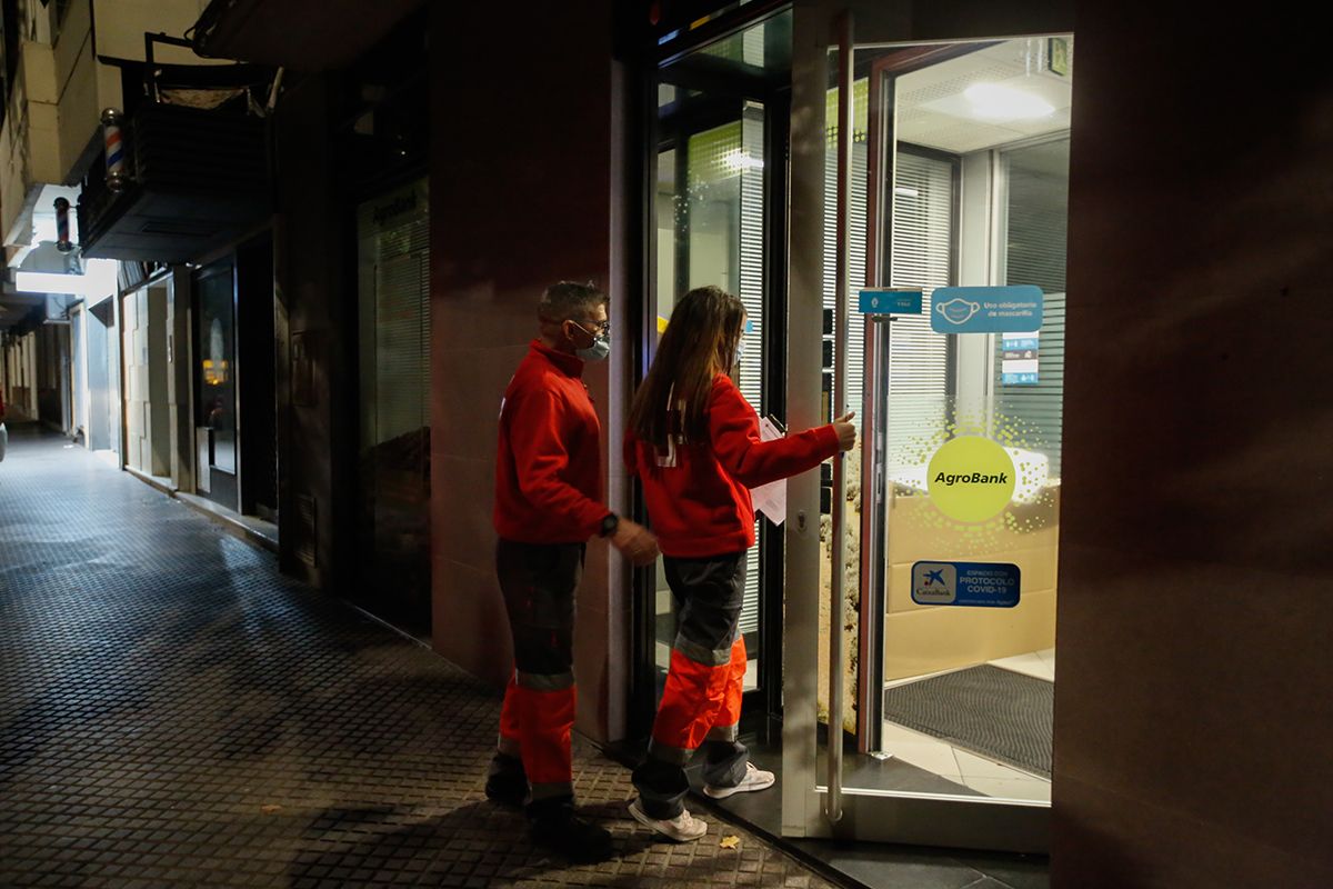 Unas 40 personas duermen en la calle a diario pese al plan Ola de Frío