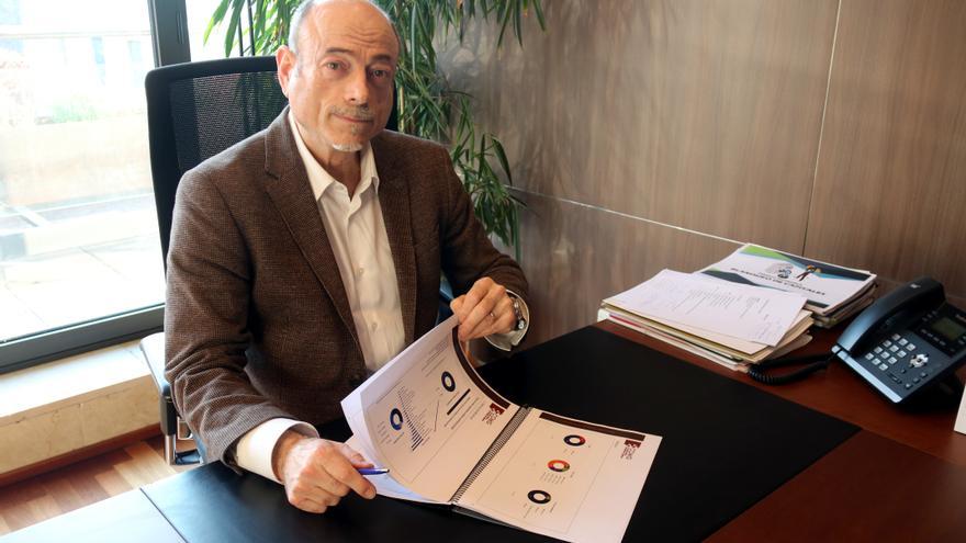 Josep Vilaplana, president dels metges gironins, avala la retirada de la mascareta