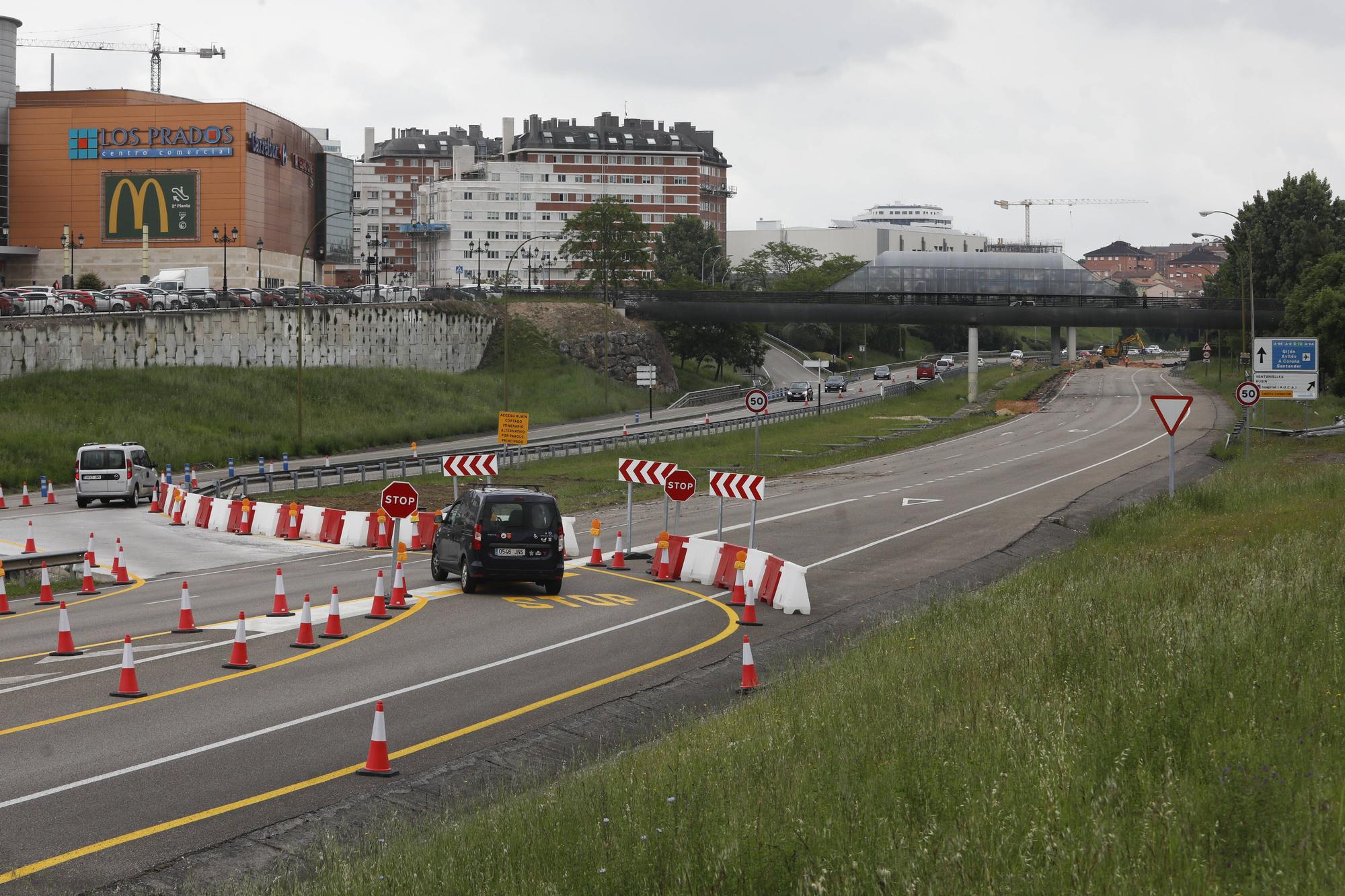 Las espectaculares obras para renovar la cubierta del Palacio de los Deportes de Oviedo