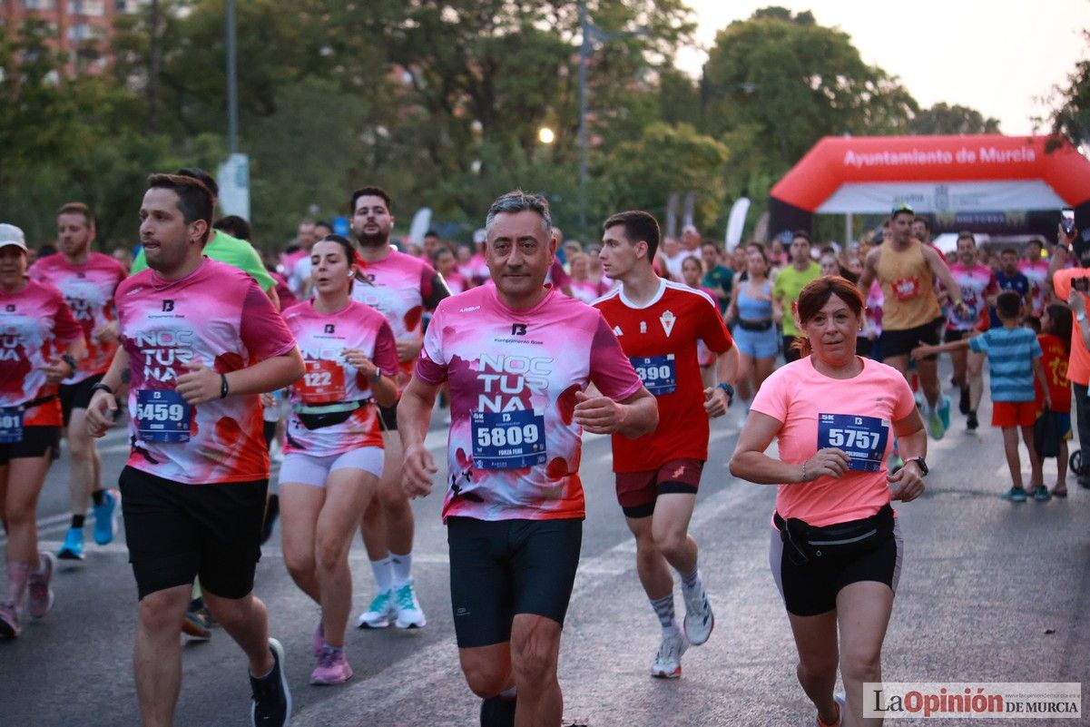 Las mejores imágenes de la carrera nocturna de Murcia