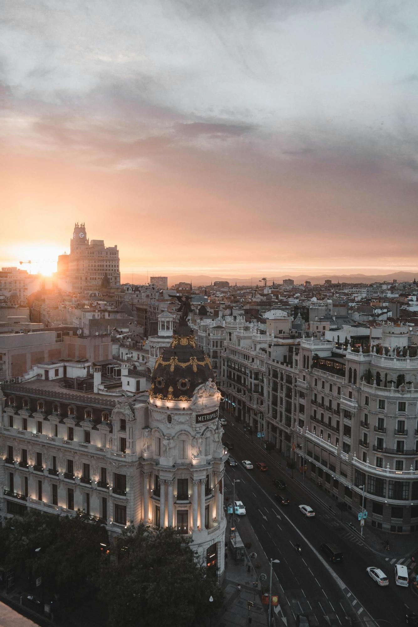 Las vistas de Madrid son inconfundibles