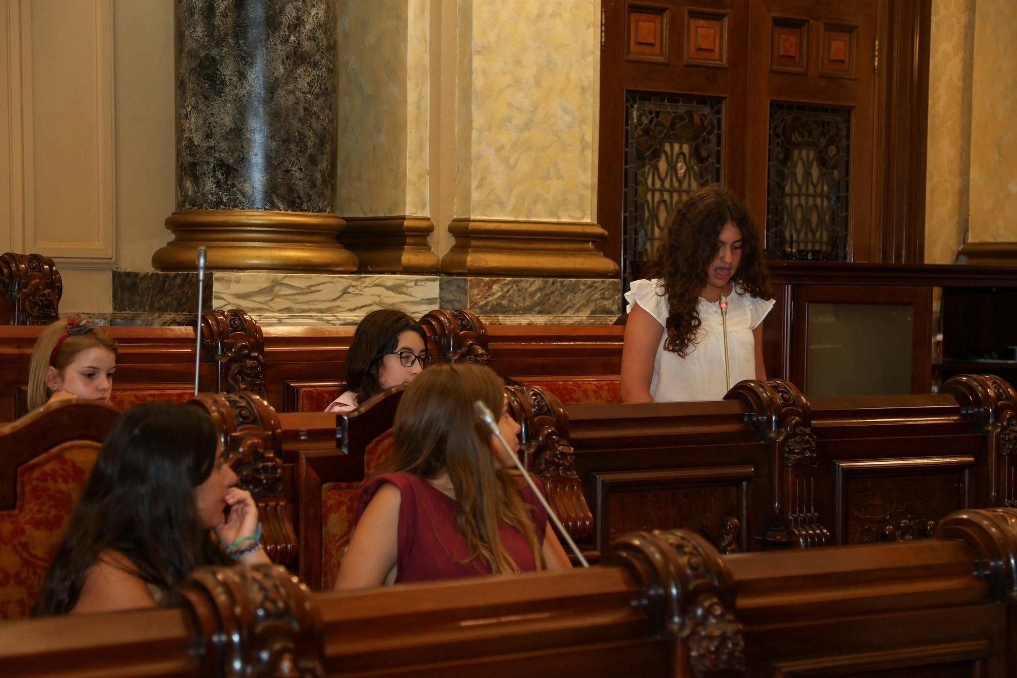 Pleno infantil en María Pita