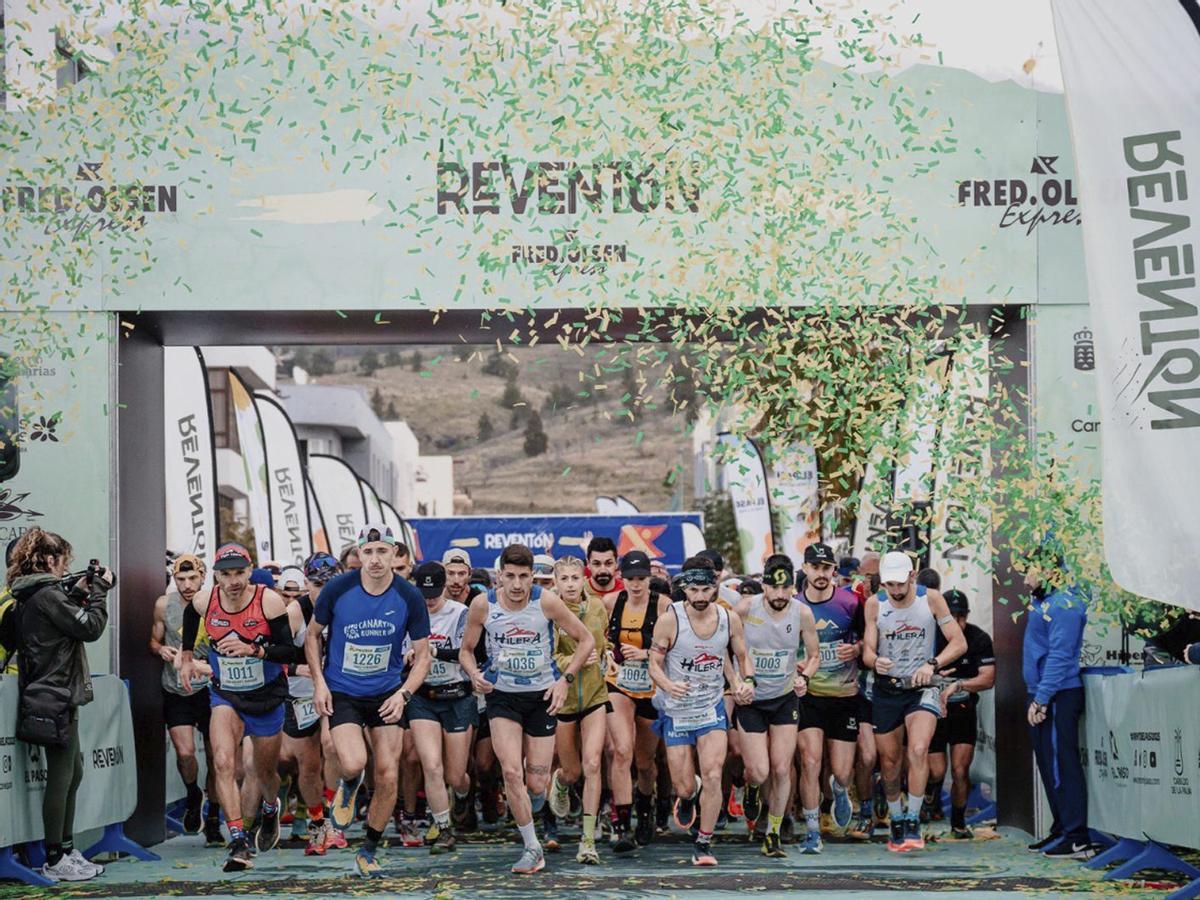 Salida de la edición del pasado año.