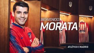El Atlético de Madrid anuncia el fichaje de Morata