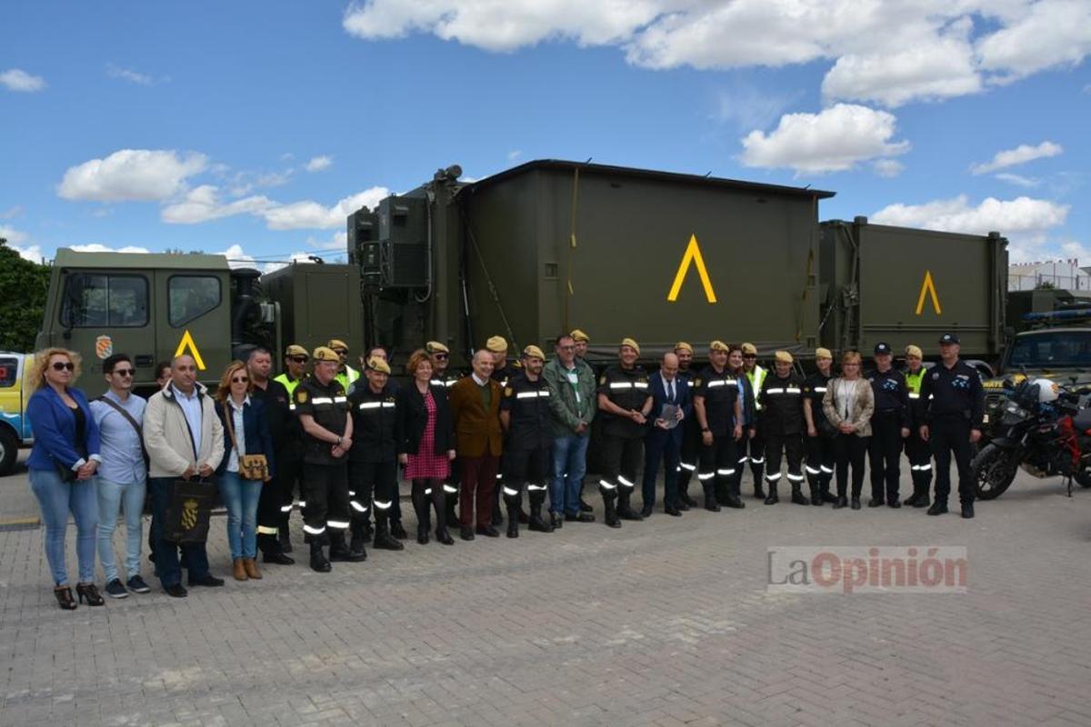 La Unidad Militar de Emergencias en Cieza