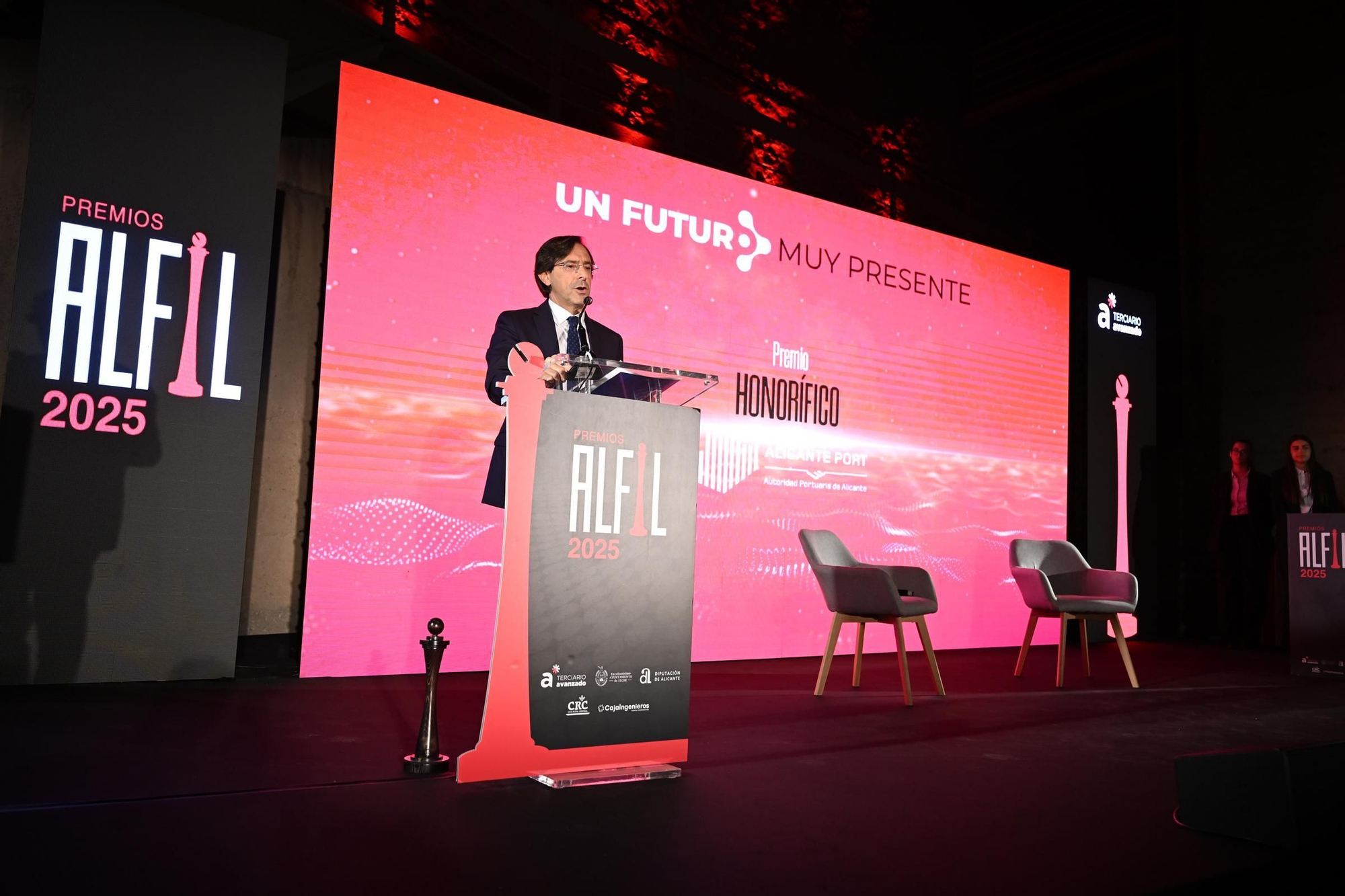 Así ha sido la gala de los Premios Alfil 2025 en el Palacio de Altamira en Elche