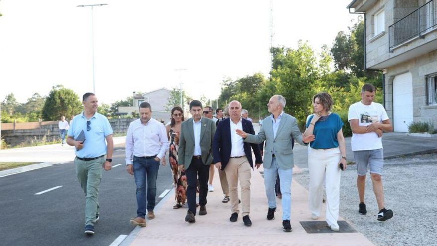Manuel Campos y Pedro Blanco, ayer, en la inauguración.
