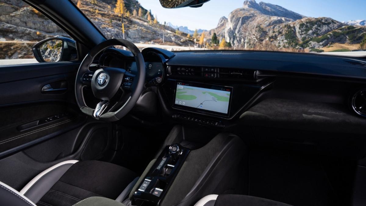 Interior del Alfa Romeo Junior Sport Speciale