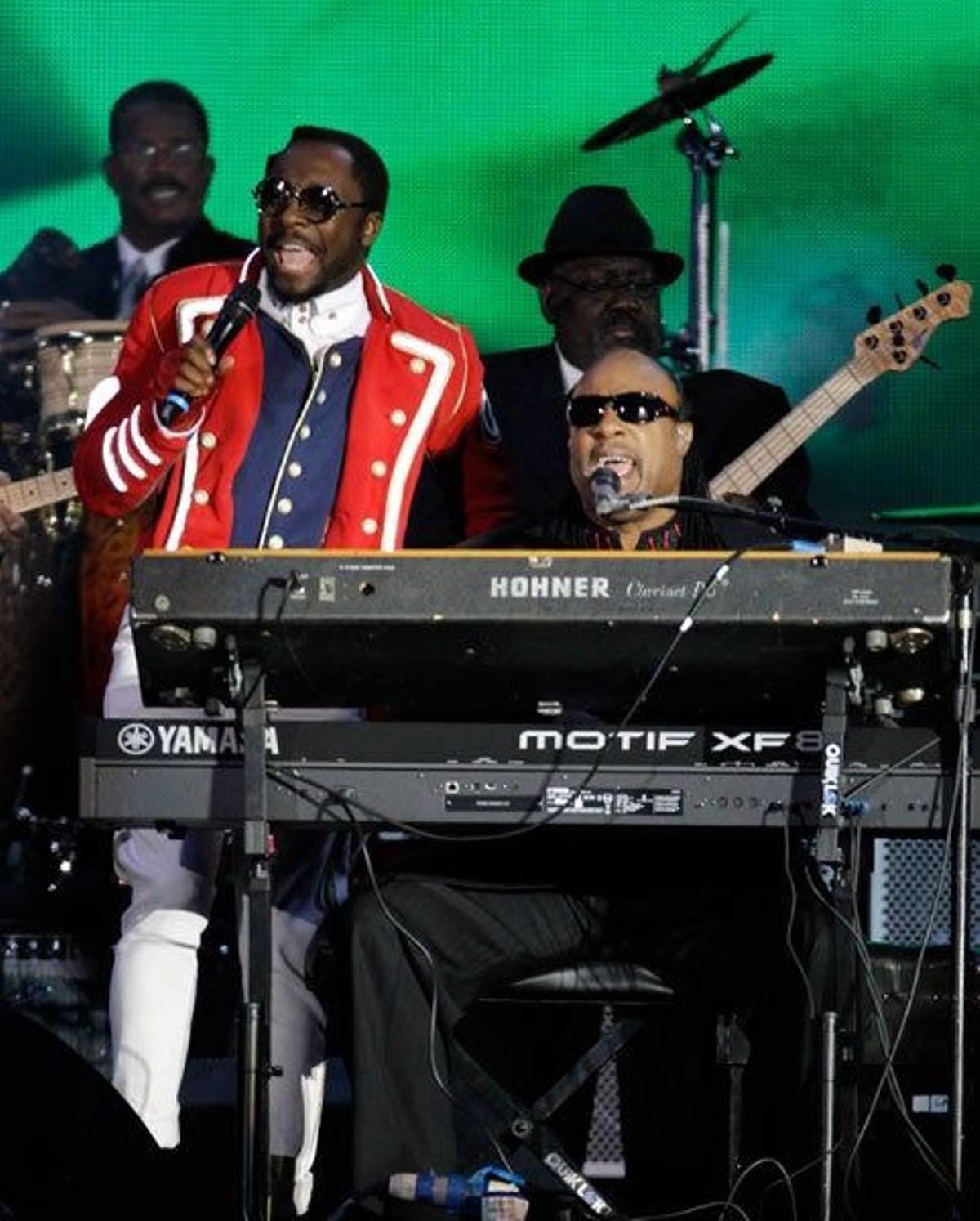 Will.i.am y Stevie Wonder