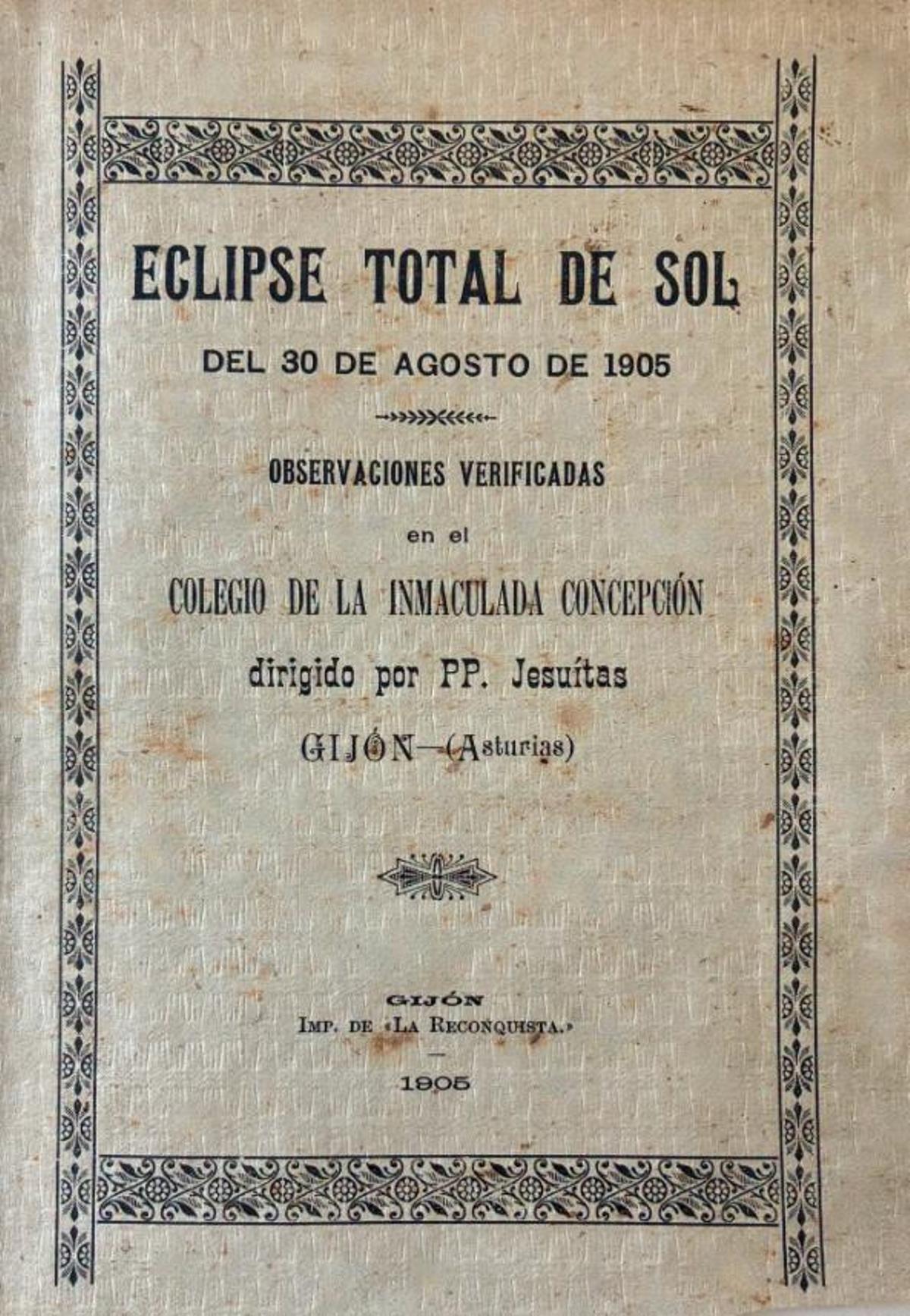 La portada del folleto donado al Muséu del Pueblu d'Asturies.