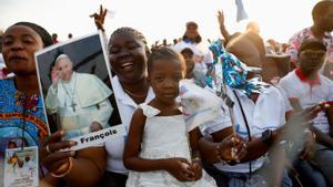 La visita del papa Francisco en el Congo