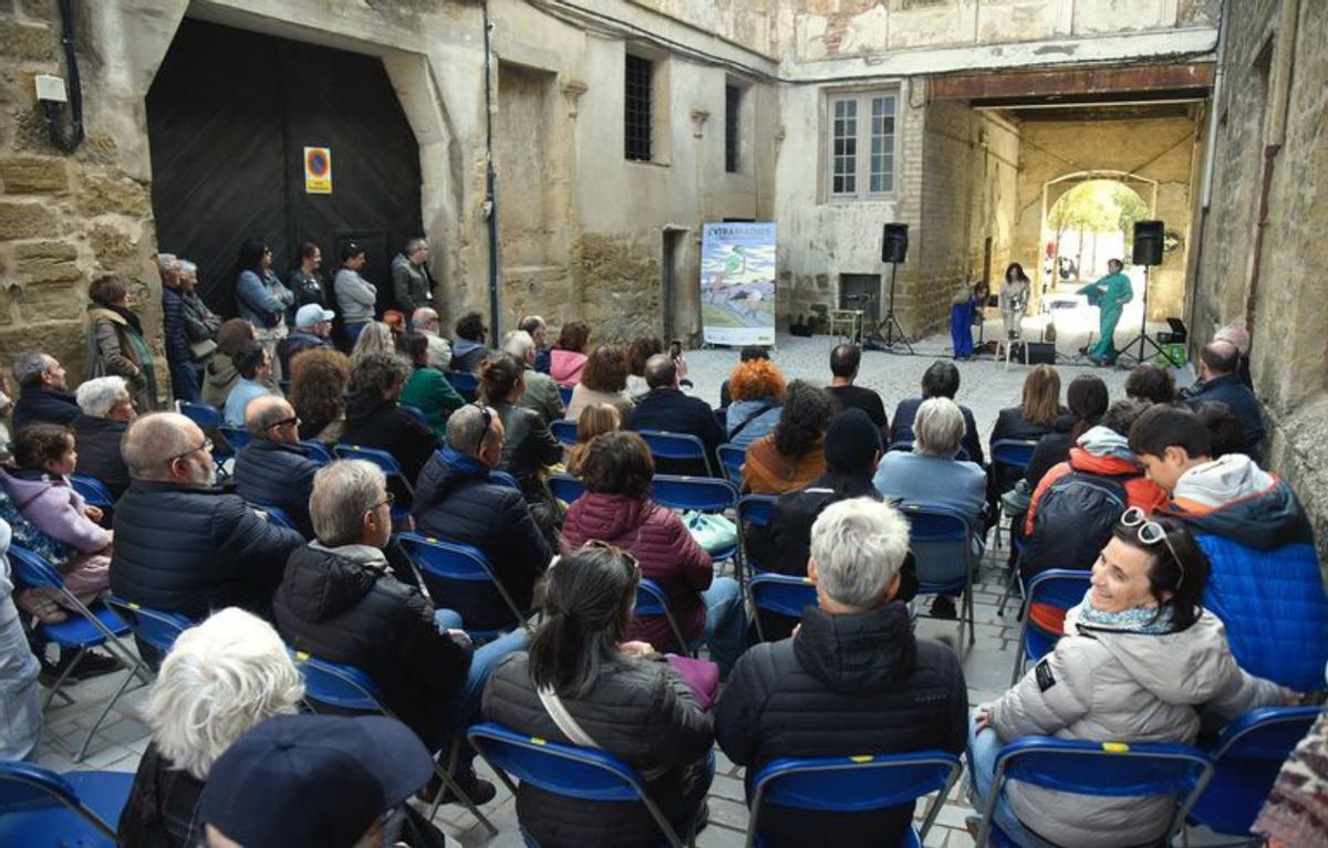 La representación de Las Jerónimas se llenó de público.  | JAVIER BLASCO