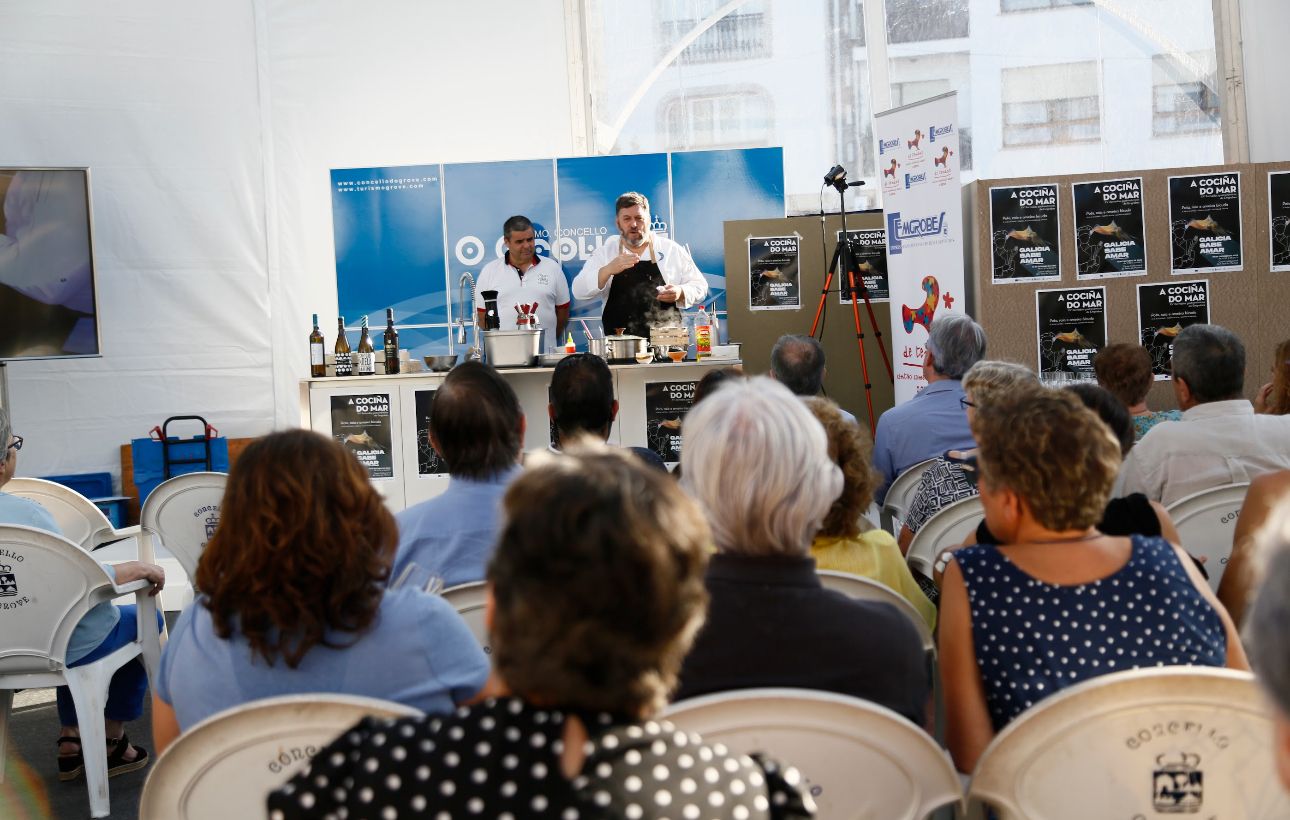 Así fue el martes en la LX Festa do Marisco de O Grove