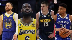 Los jugadores mejor pagados de la NBA