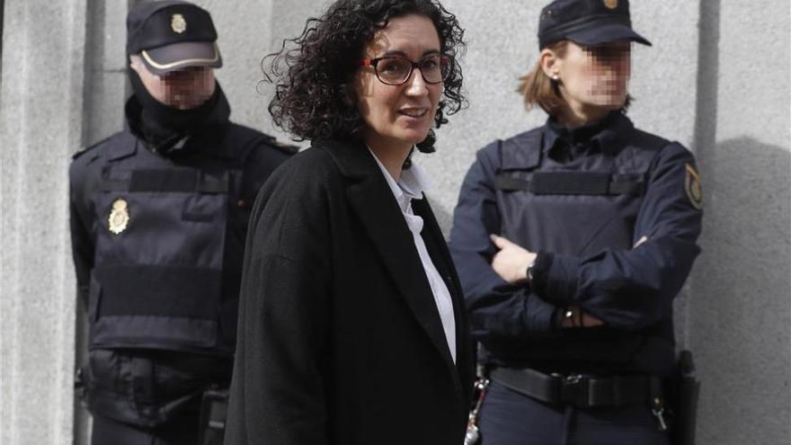 Marta Rovira no se presenta ante el juez y se marcha de España