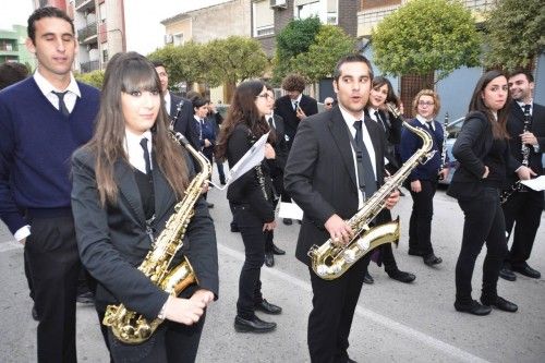 Regreso del Santo Cristo hasta su ermita desde San Jose? Obrero en Cieza