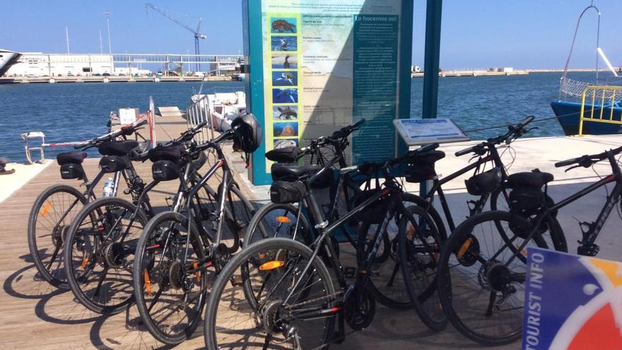 Del crucero de lujo a la bici en Dénia