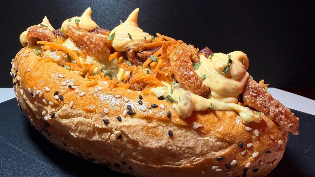Así es el mejor bocadillo de Aragón.