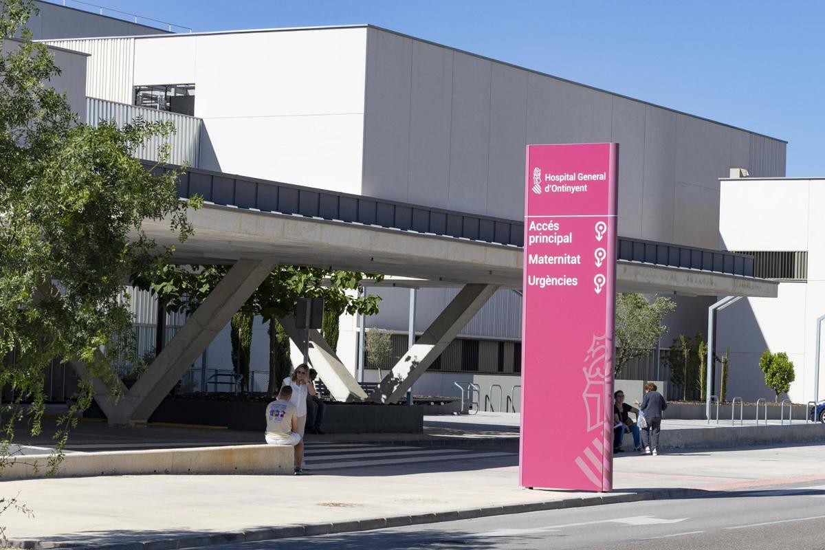 El nuevo hospital de Ontinyent, en una imagen reciente.