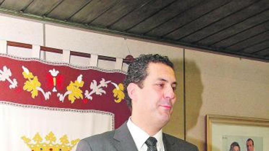 Alberto Castro en la sede la Junta en Zamora.