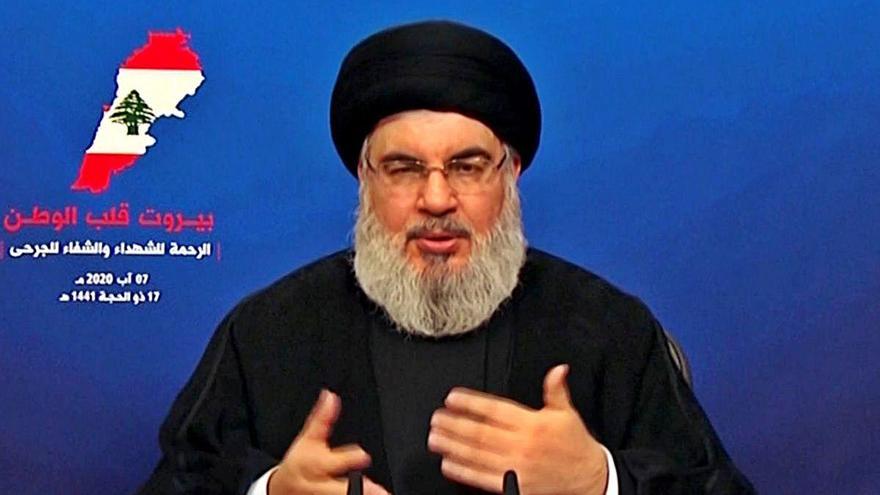 El secretari general del partit libanès Hezbollah, Hassan Nasrallah