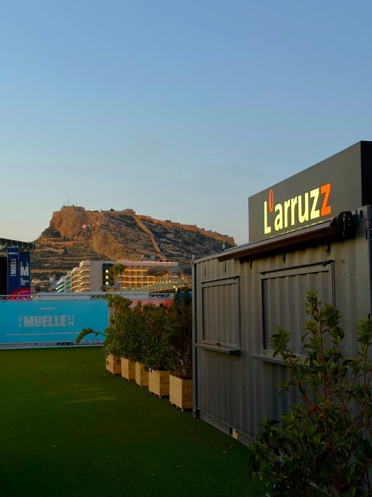 Nuevo espacio de L’Arruzz en El Muelle Live.