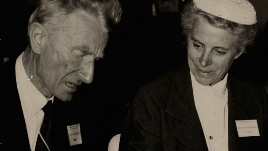 Imatge Pierre Deffontaines del 1956, poc després de la visita que realitzà a Eivissa. / D.I.