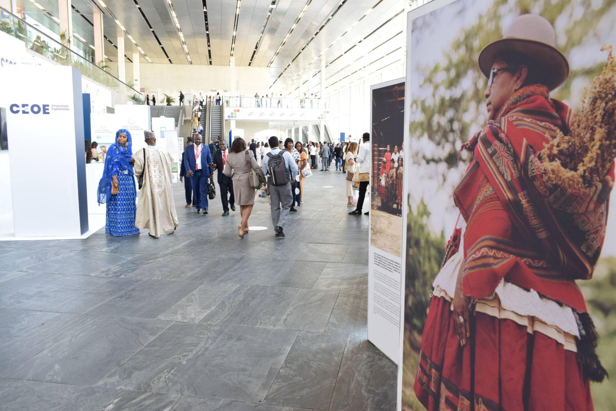 Primer día de la IV Conferencia Internacional para la Financiación al Desarrollo de la ONU desarrollada en el Palacio de Ferias y Congresos ubicado en Sevilla Este
