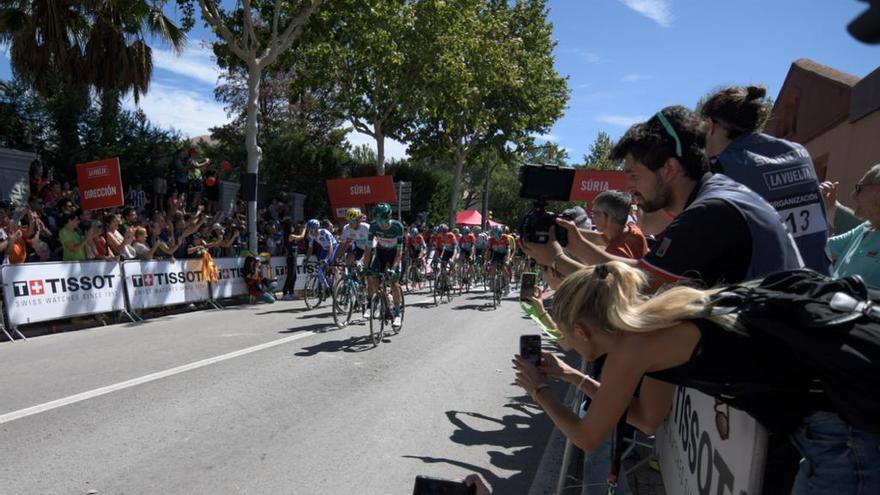 Així estat l&#039;inici de la tercera etapa de &#039;La Vuelta&#039; a Súria