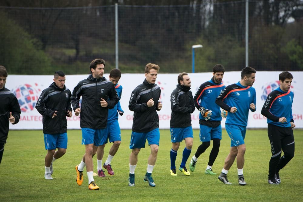 Entrenamiento del Real Oviedo