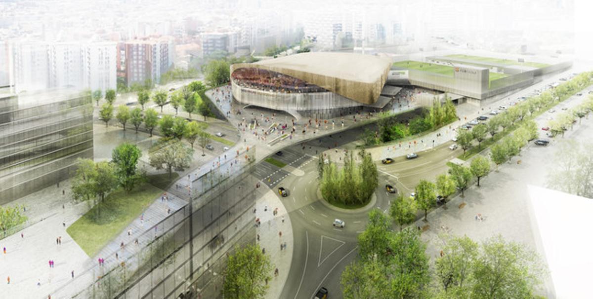 Los detalles del nuevo Palau Blaugrana