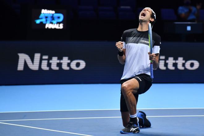 Partidos de la ATP World Tour Finals disputados en el O2 Arena en Londres.