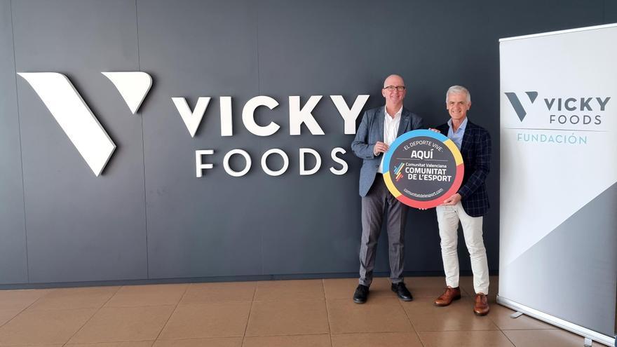 La Fundación Vicky Foods se une a la Fundación Trinidad Alfonso para promover el deporte base en la Safor