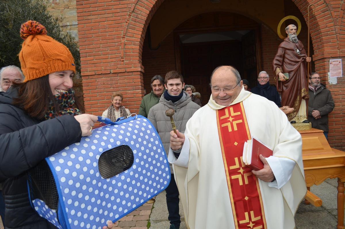 Fiesta de San Antón en Santa Cristina.