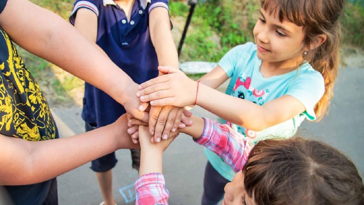 Niños de los centros de Día de Aldeas Infantiles SOS, en una de sus actividades.
