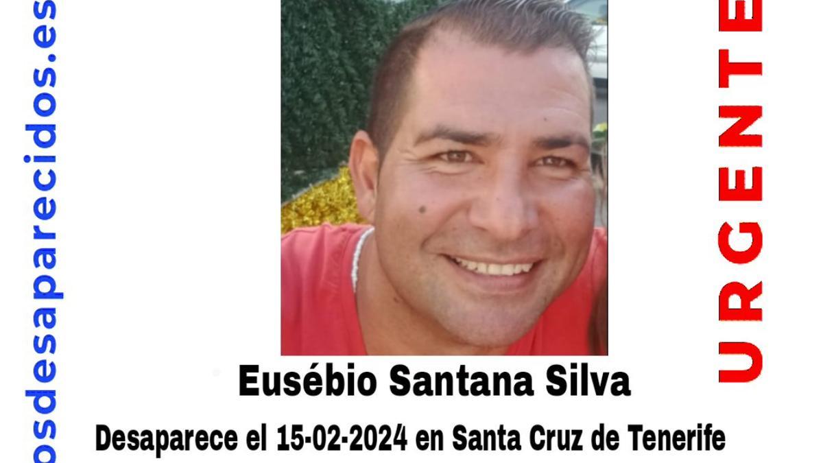 El desaparecido Eusébio Santana Silva