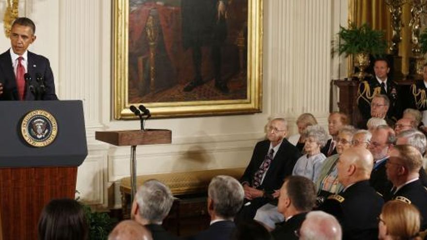 Obama, en la Casa Blanca.