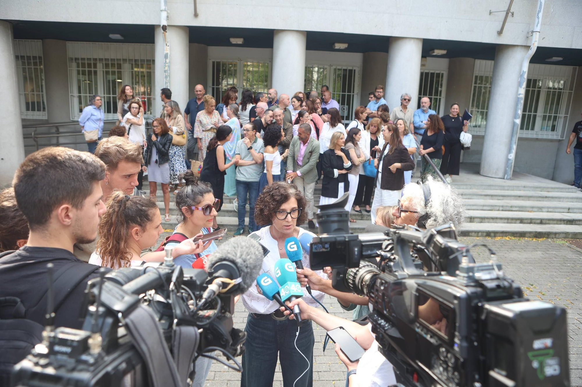 Concentración de jueces y jueces en A Coruña