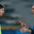 Juanjo Brau con Leo Messi