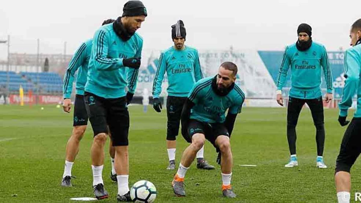 El Real Madrid se ha entrenado en Valdebebas