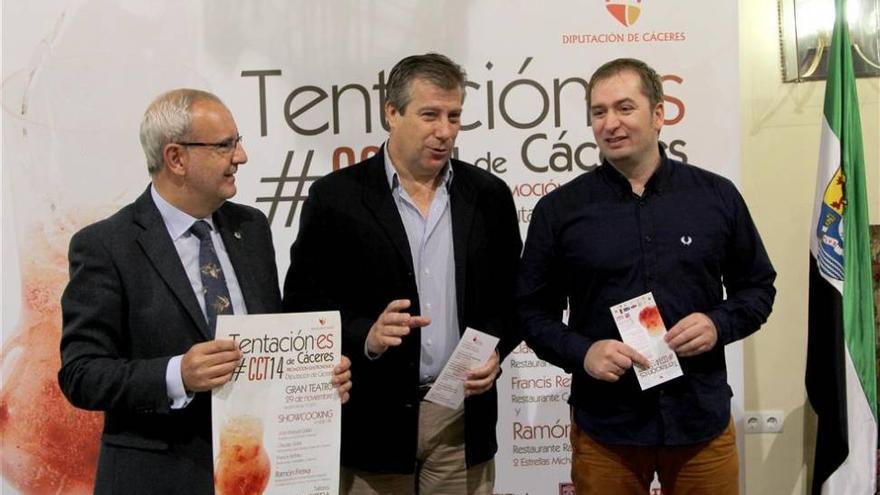El chef Ramón Freixa encabeza una nueva edición de Tentación-es en Cáceres