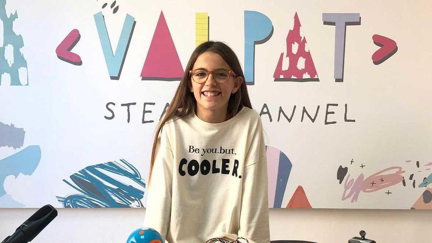Valeria Corrales, niña youtuber apasionada de la tecnología. /